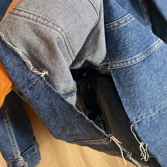 Zara Denim Mini Dress S - Picture 10 of 15